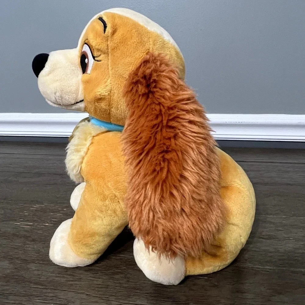 Disney‎ Store Lady and the Tramp Plush Dog Stuffed Animal Authentic